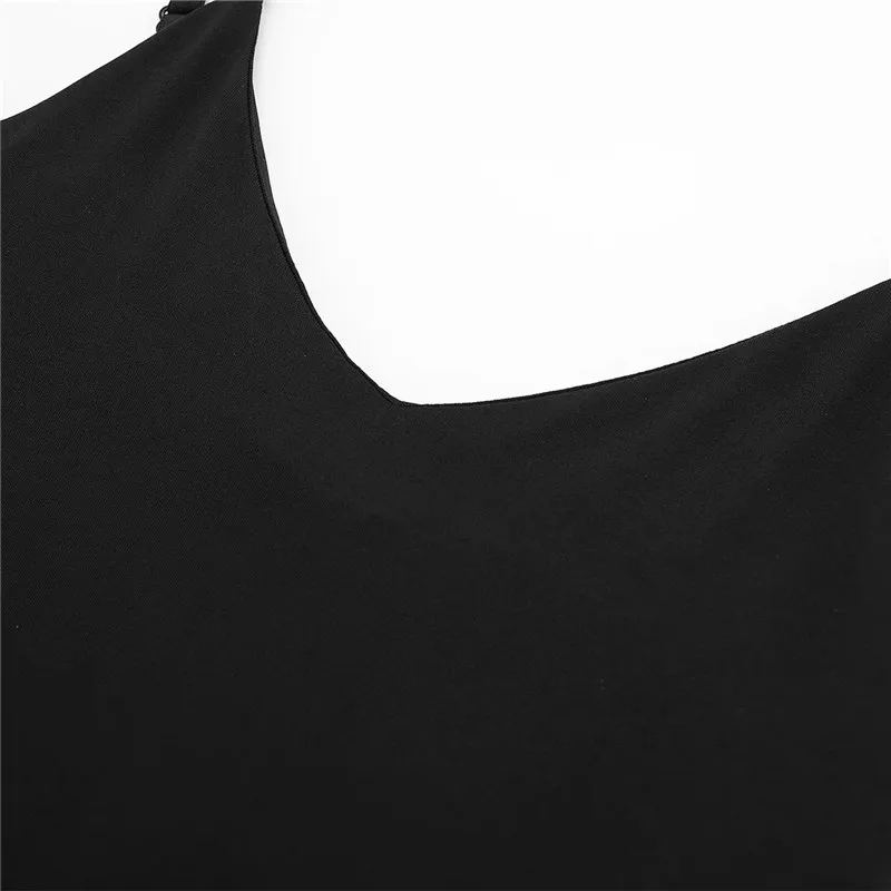 TRAF 2024 블랙 여성용 바디 스트랩 민소매 바디수트, 백리스 바디수트, 섹시한 바디수트, 란제리, 여름 오버롤