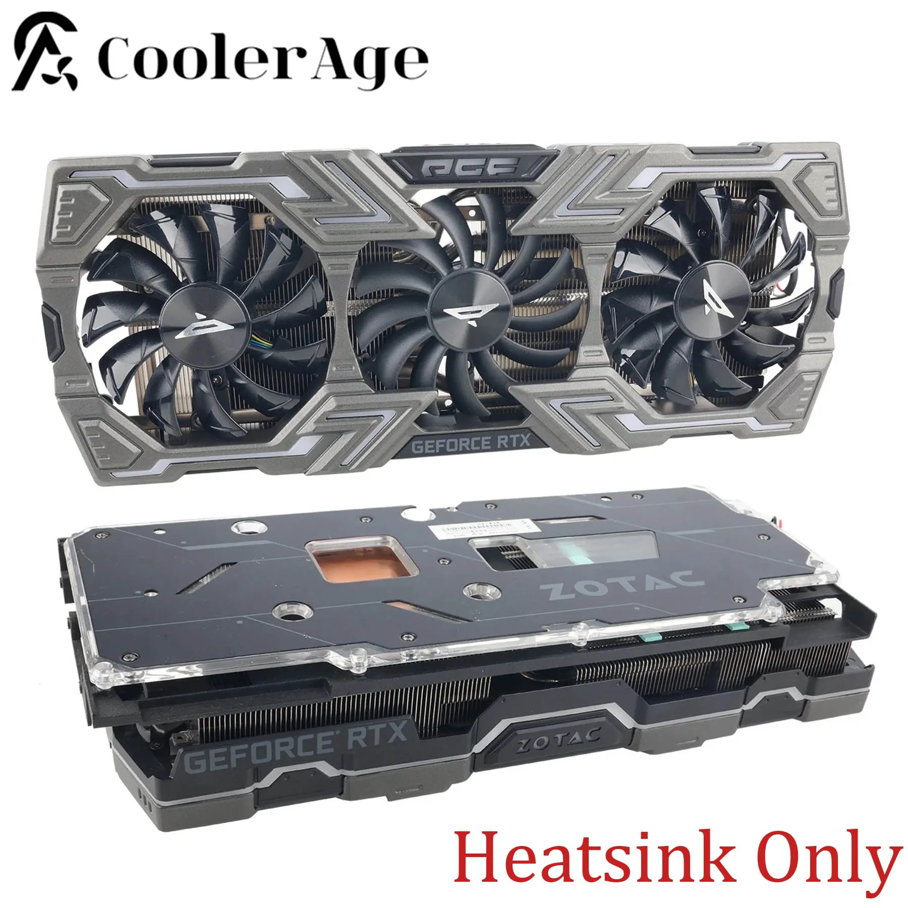 87MM GA91S2U Original RTX2080Ti Video Card Heatsink For ZOTAC RTX