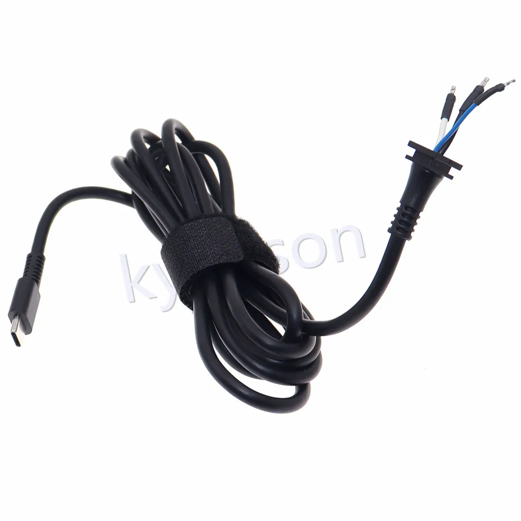 USB Typ C Ladekabel DC Jack Stecker Power Adapter Kabel Für Lenovo Laptop 45w 65w Adapter USB C Power Stecker Kabel 1,8m – Detail 1