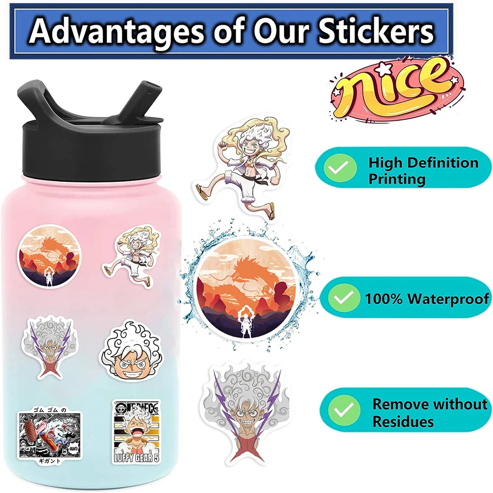 ملصقات انمي one piece