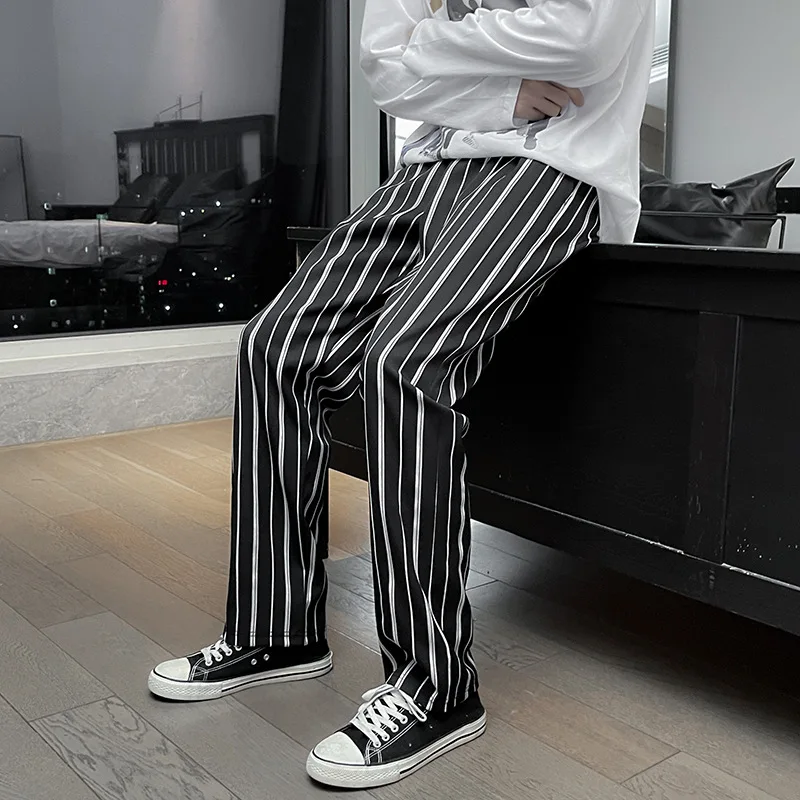 White and Blue Vertical Striped Pants Outfits For Men 96 ideas  outfits   Lookastic