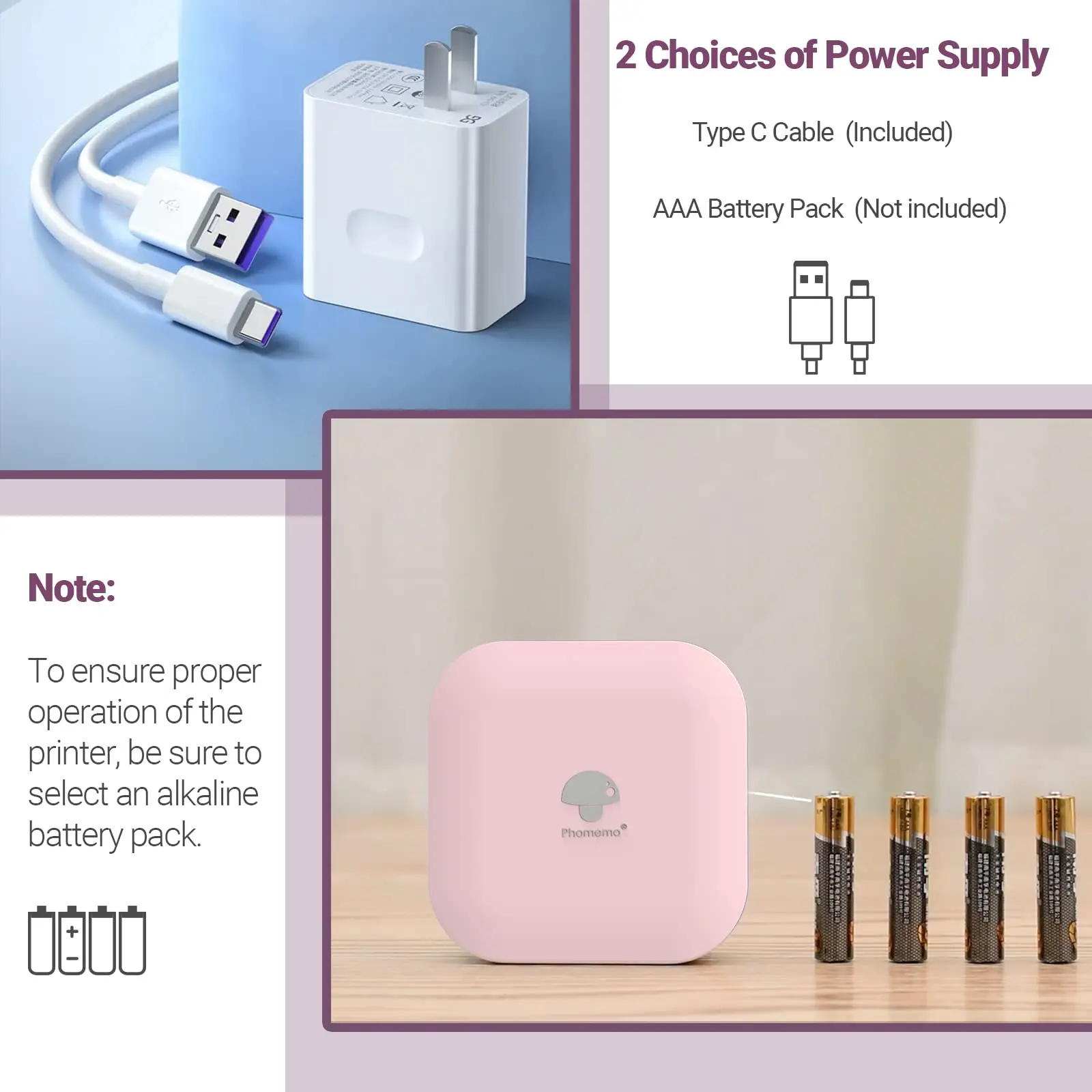 Phomemo-Q30 휴대용 무선 미니 감열식 라벨 메이커 프린터, 접착 스티커, 바코드 라벨링 기계, 학교, 홈, 오피스