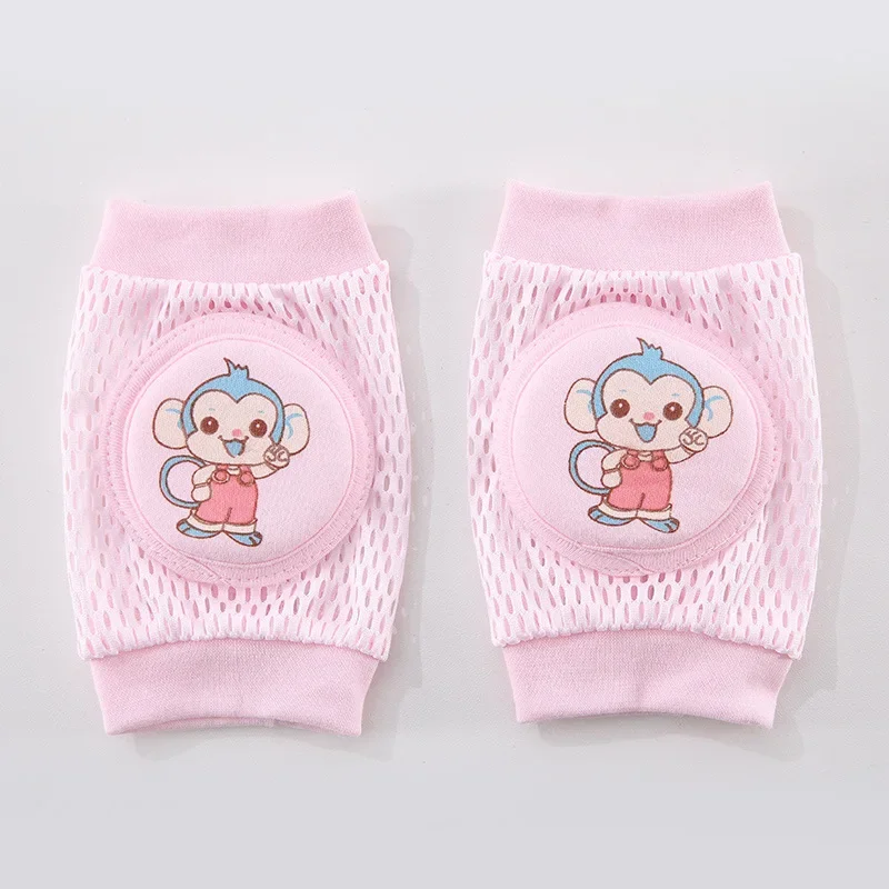 Baby Knee Pads Kids Girl Boy Crawling Elbow Toddlers Baby Knee Pads Safety Mesh Kneepad Protector Leg Warmer Cushion Legging Infants Children