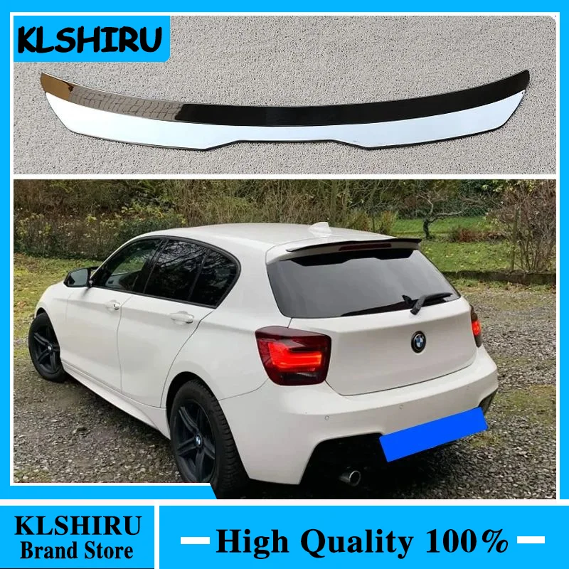 Spoiler Sul Tetto Posteriore Per Bmw Serie 1 2004-2011 E87 Spoiler Hatchback 120I 118I M135I 116I Abs Spoiler Laterale Per Ala Posteriore Dell'Auto