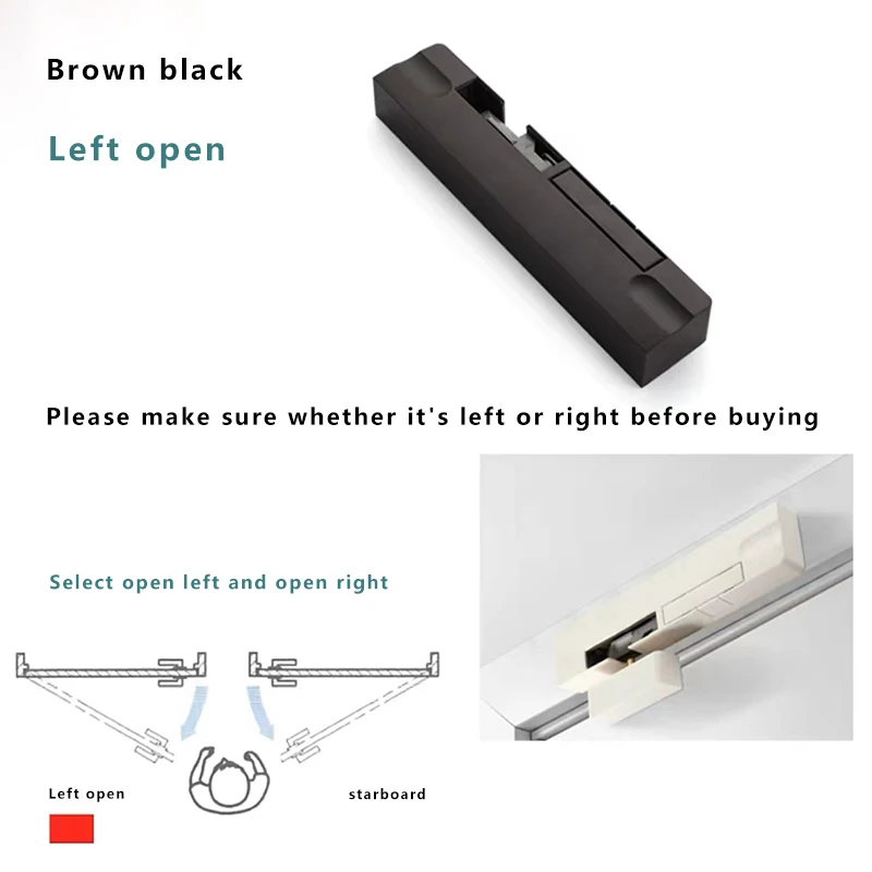 Brown - left open