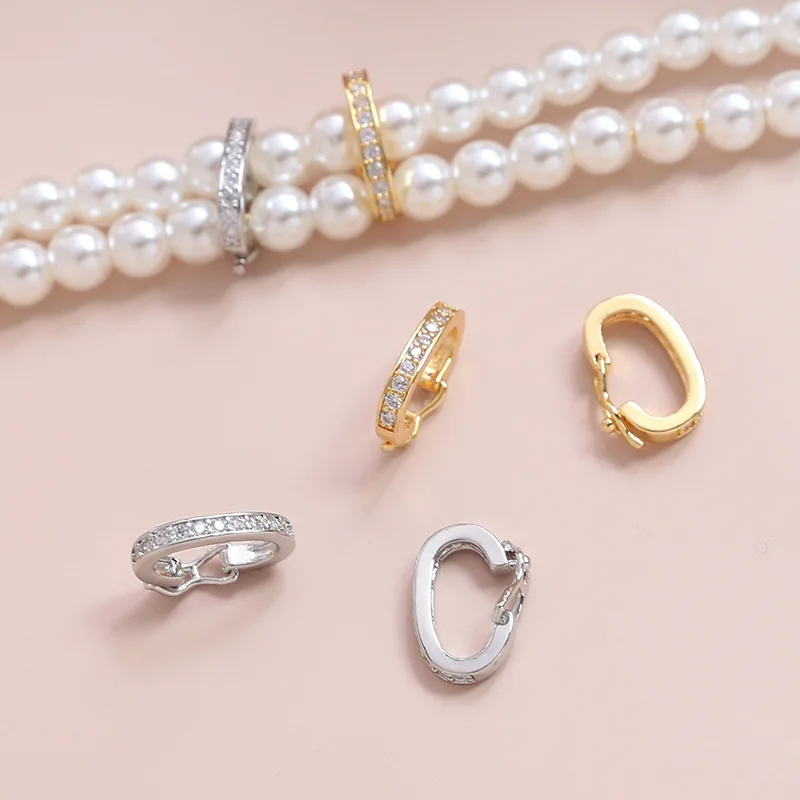 Confezione Da 50 Connettori/riempimenti A Cauzione (per Ciondoli O - Foto 3