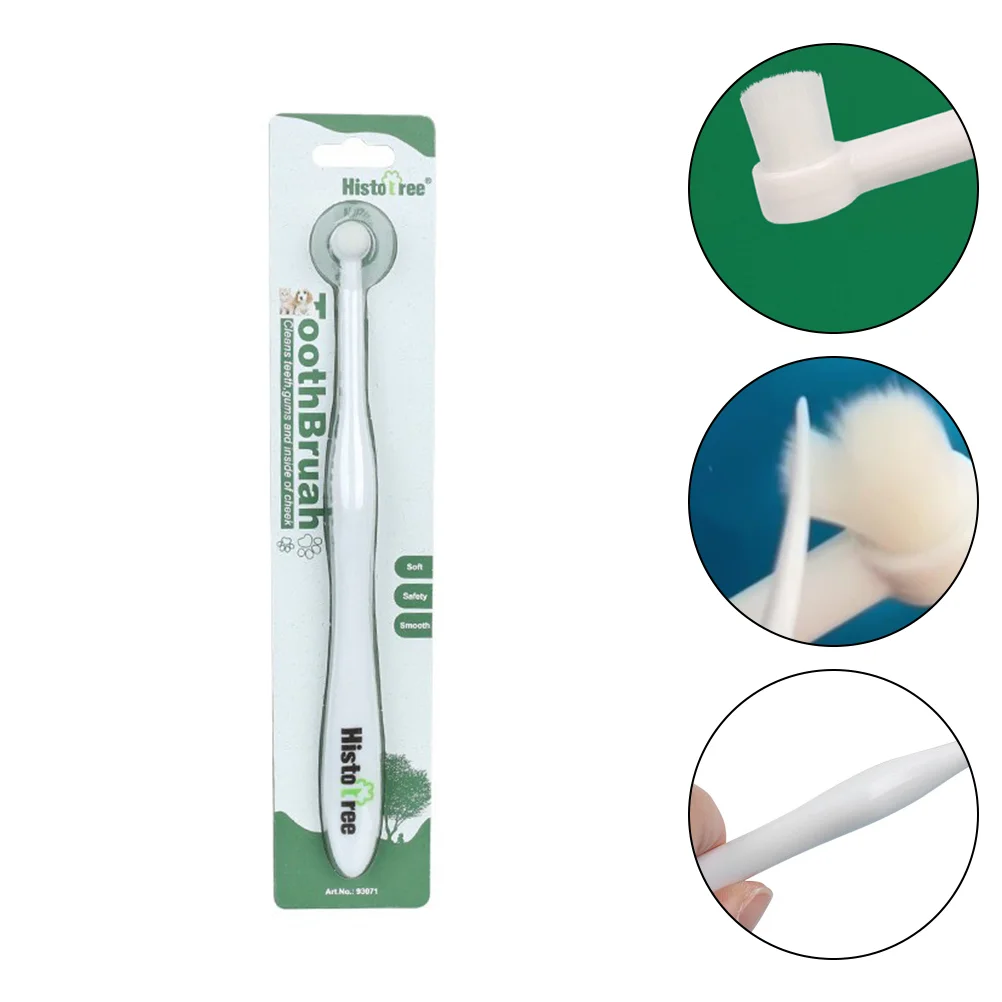 Dog Long Handle Toothbrush Manual Dog Toothbrush Pet Oral Cleaning