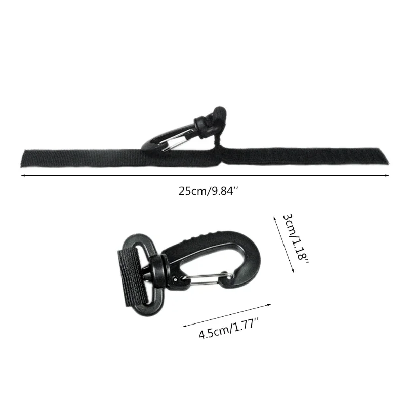 2 Pack Kayak Paddle Holder Webbing  Clip for SUP  Board Inflatable Boat