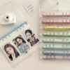 A6 Transparent Pvc Cover Loose-leaf Kpop Idol Card Album Storage Book Binder Photocards Journal Diary Cover School Stationery 2