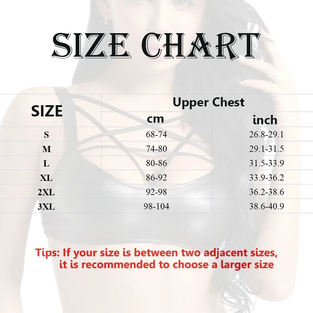 Women Sexy Fetish Costumes Soft Leather Lace-up Bralette Lingerie Erotic Hot Porn Camisole Nightwear Ladies Strappy Bondage Bras