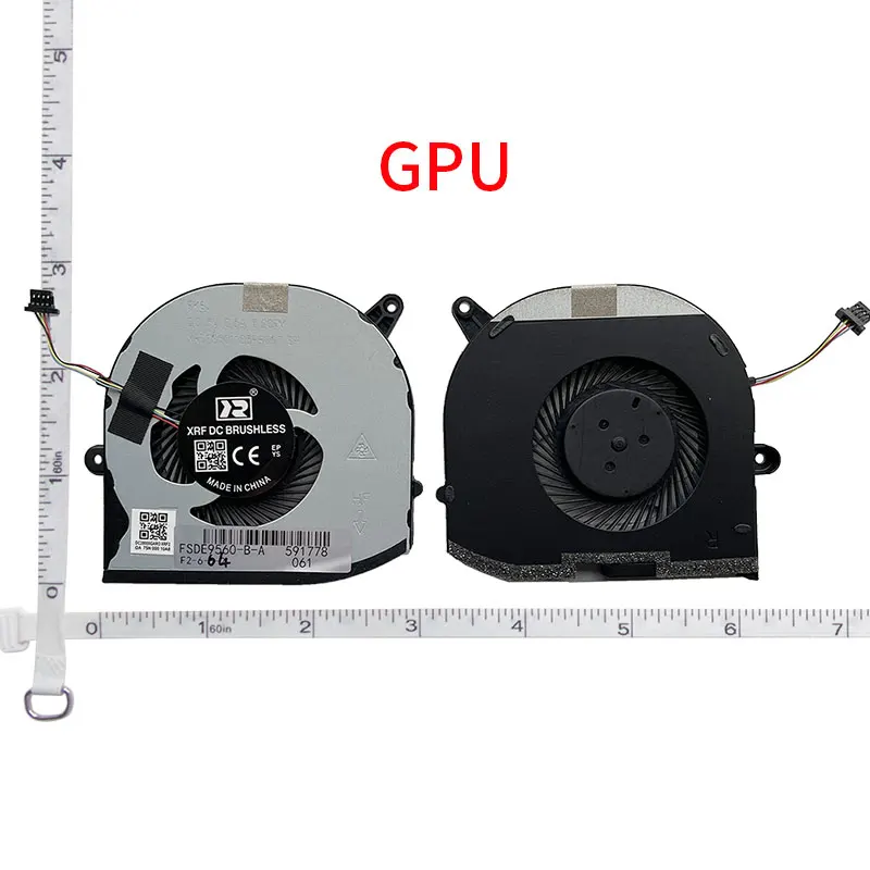 New Cooling Fan For DELL XPS 15-9570 9570 M5530 XPS 15 7590 M5540 series CPU & GPU Cooling