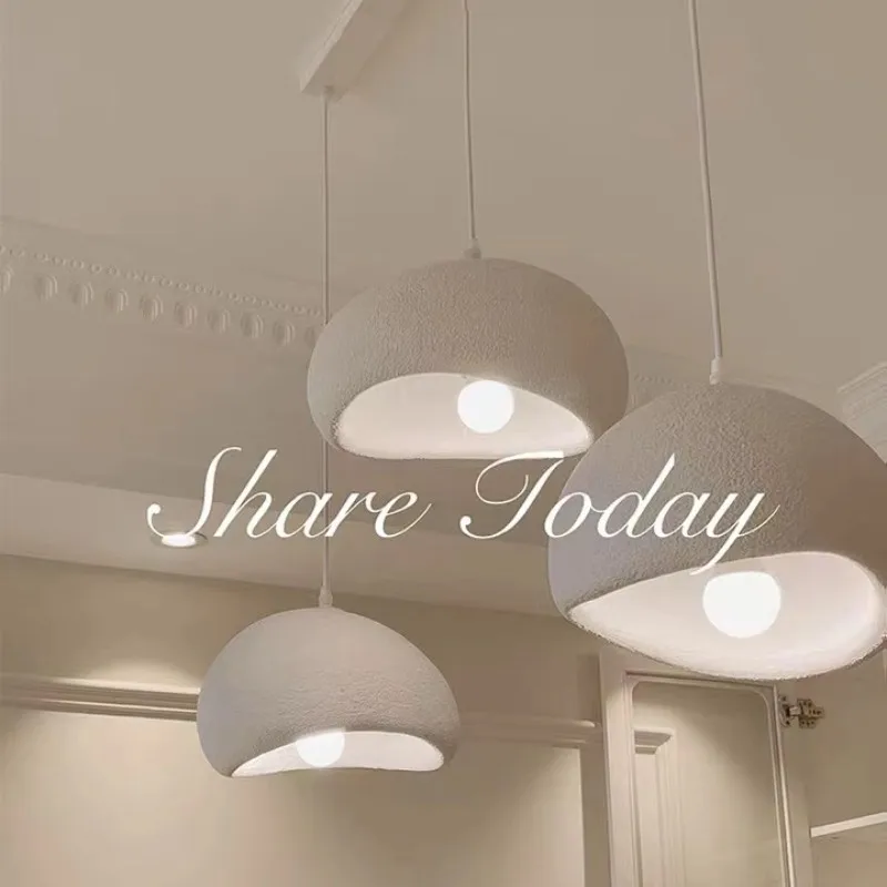 

Nordic Wabi Sabi LED Pendant Lights Minimalism Dining Room Suspend Lamp Bar Lustre Hanging Lamp Home decor Chandeliers Fixtures