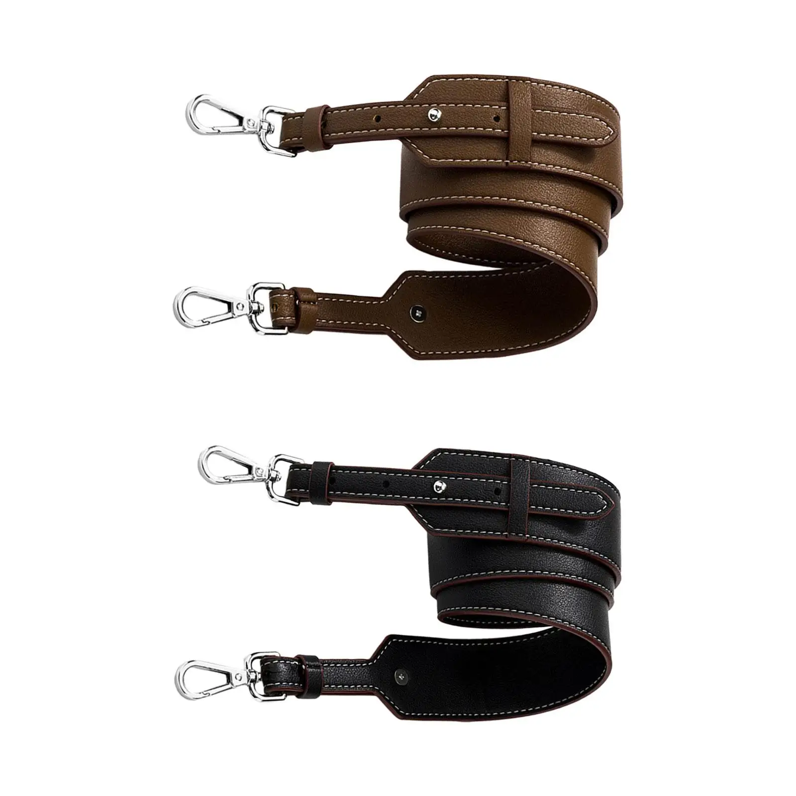 

PU Leather Shoulder Strap Replacement Adjustable Crossbody Strap Durable Bag Strap for Pouch Shoulder Bag Wallet Bag Accessories