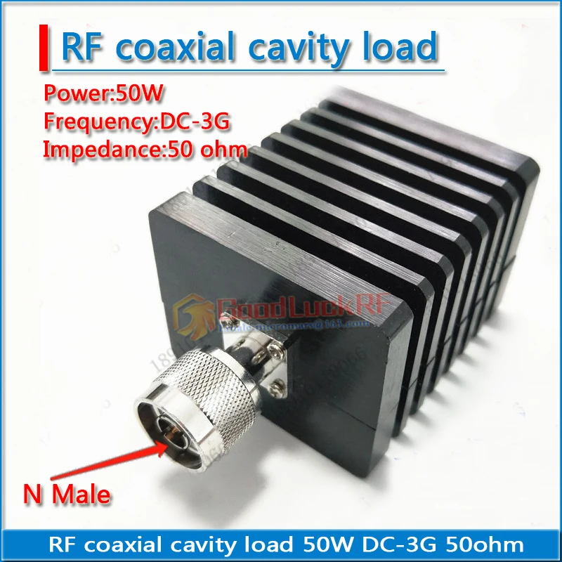 

High-quality L16 N Female & Male 50W RF coaxial cavity load Termination DUMMY Load 800-3000Mhz DC-3GHz 50 ohm Base station load
