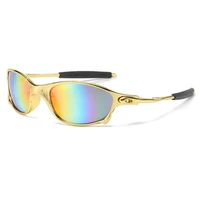 Lunettes de soleil coupe-vent colorées pour hommes et femmes, lunettes de sport rétro, lunettes UV400 5