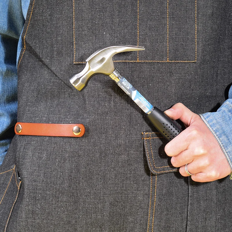 8oz steel pipe handle sheep horn hammer