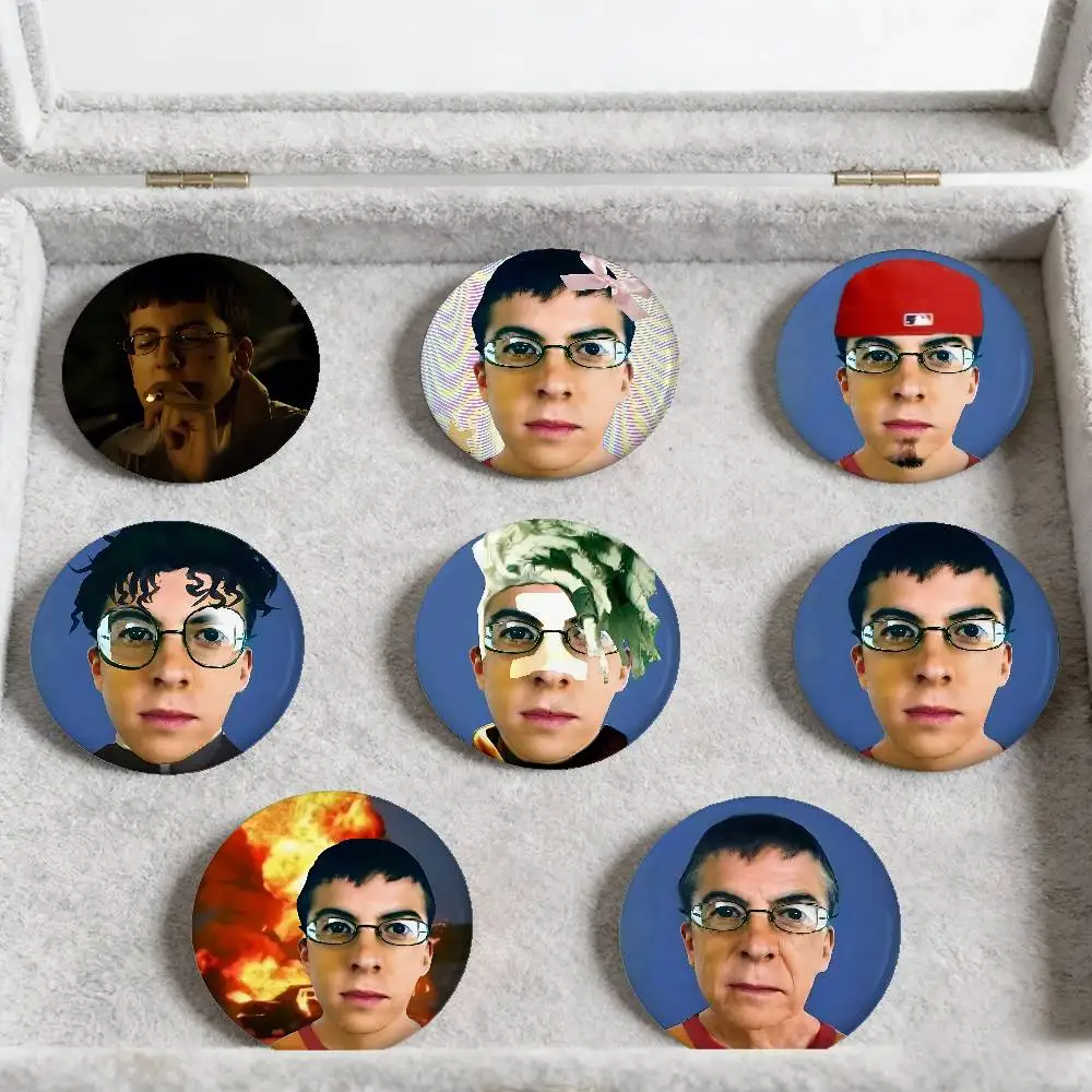 Humorous Mclovin Badge Lapel Pin – Tinplate Brooch for Bags & Accessories Gifts