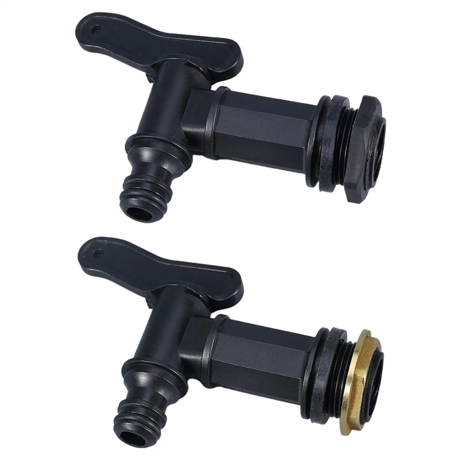 

Replacement Water Butt Tap Barrel Adaptor for Rain Storage Tank Tank Faucet