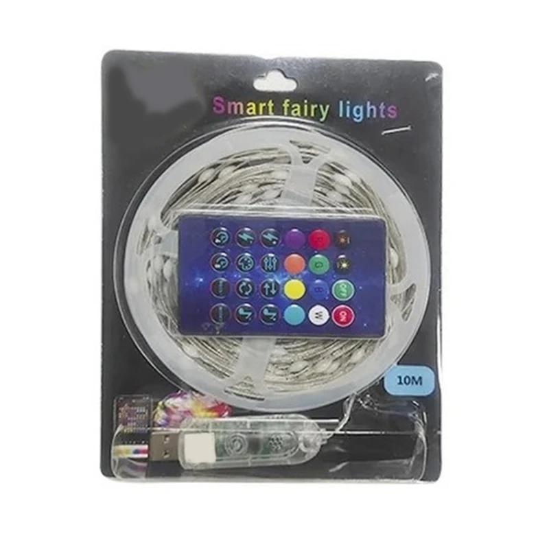 Smart Bluetooth LED String Lights with Music Sync