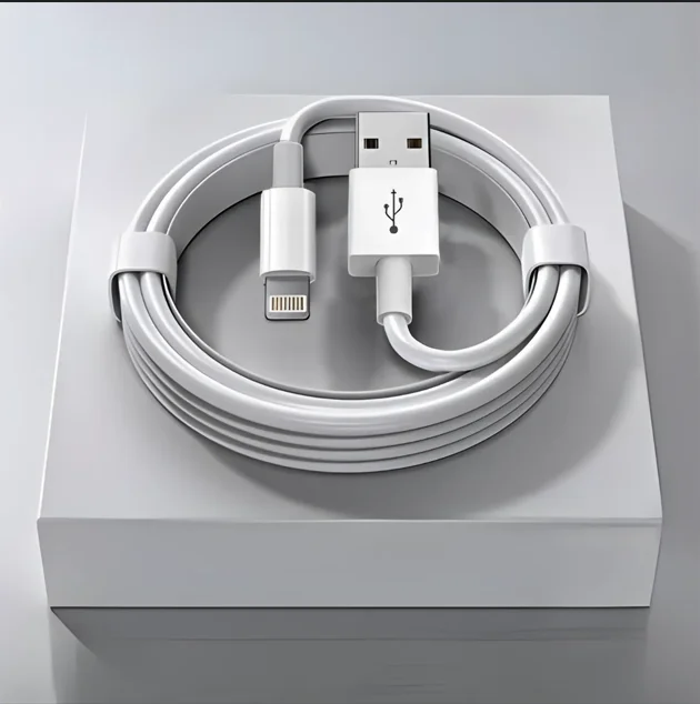 Cabo Compatível para IPhone Conector USB Carregamento rápido