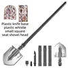 Multi Functional Foldable Portable Truck Mounted Engineer Shovel Camping Outdoor Shovel Self-defense Survival Tool Storage Bag 6