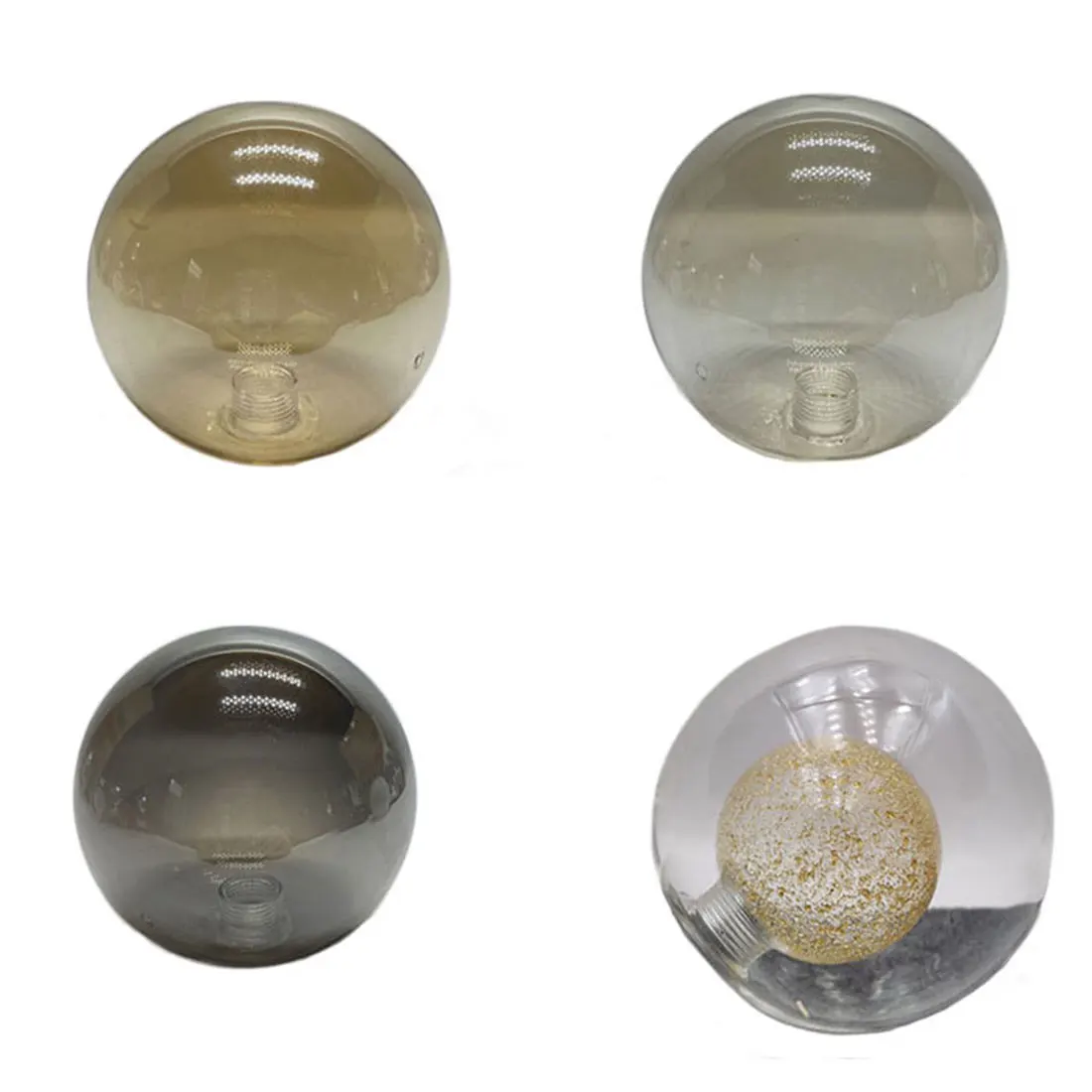 D10cmD12cmD15cmSmokeG9GlassLampshadeReplacementwith2cm