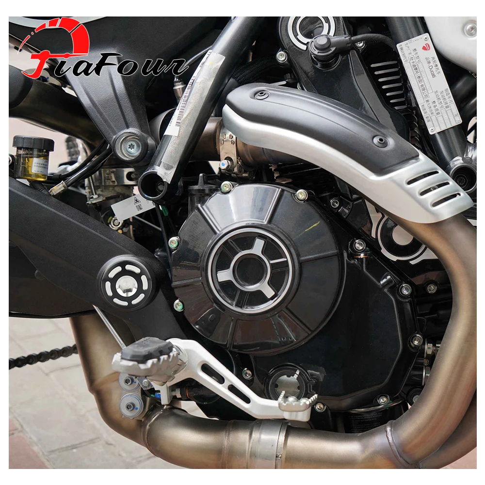 FIT For HYPERMOTARD 821 SP 939 SP 950 Hyperstrada 821 939 Center Frame Cover Carved Decorative Cover