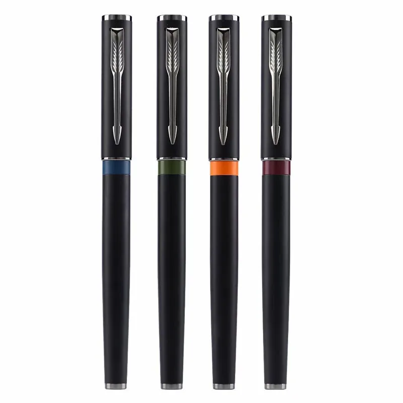 

Luxury Quality 5066 Metal Black Fountain Pen Financial Office Student School Stationery Supplies Ink Pens