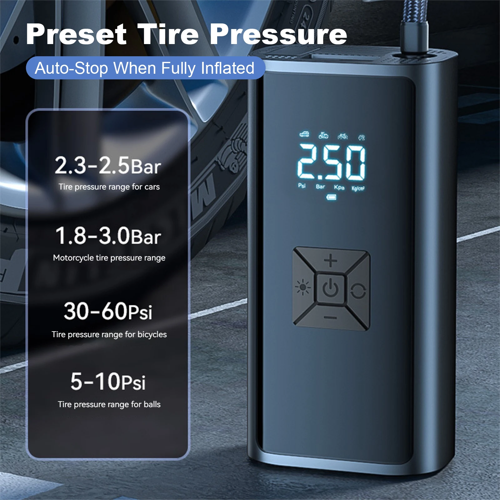 ���� �̴� ������ ���� 150 PSI ���� ������ Ÿ�̾� ���� ������ �з� ������ ���� �ڵ��� ������� ������ �� ���