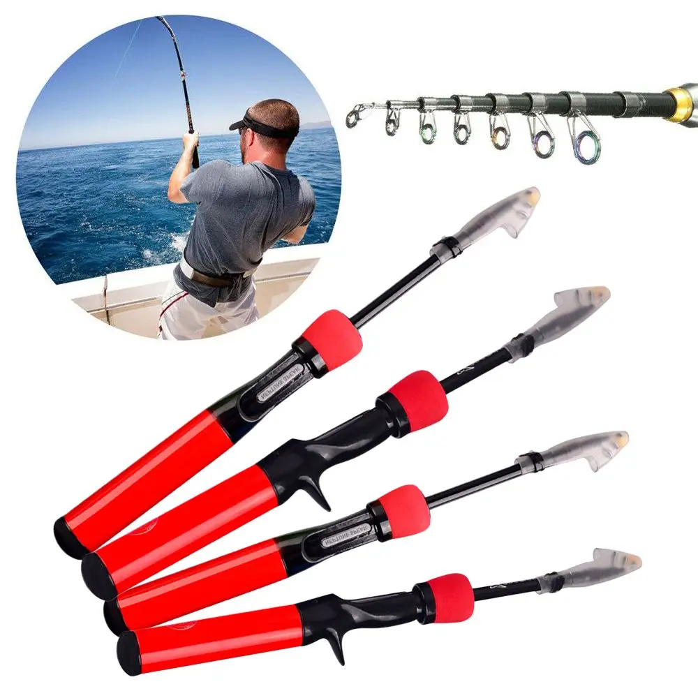 Mini Portable Adjustable Travel Telescopic Fishing Rod Stream Hand Pole  Carp Feeder Fishing Tackle - AliExpress