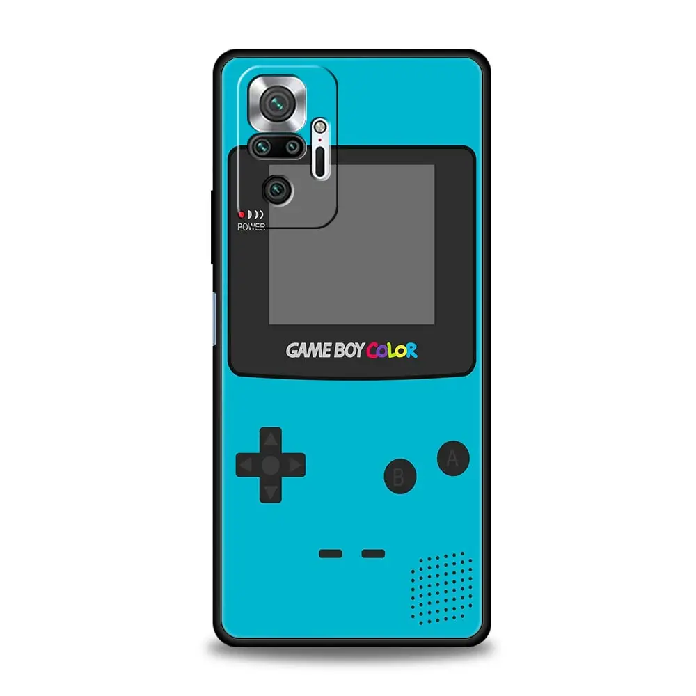 Retro Gaming Phone Case - Classic Game Design, Black Cover
