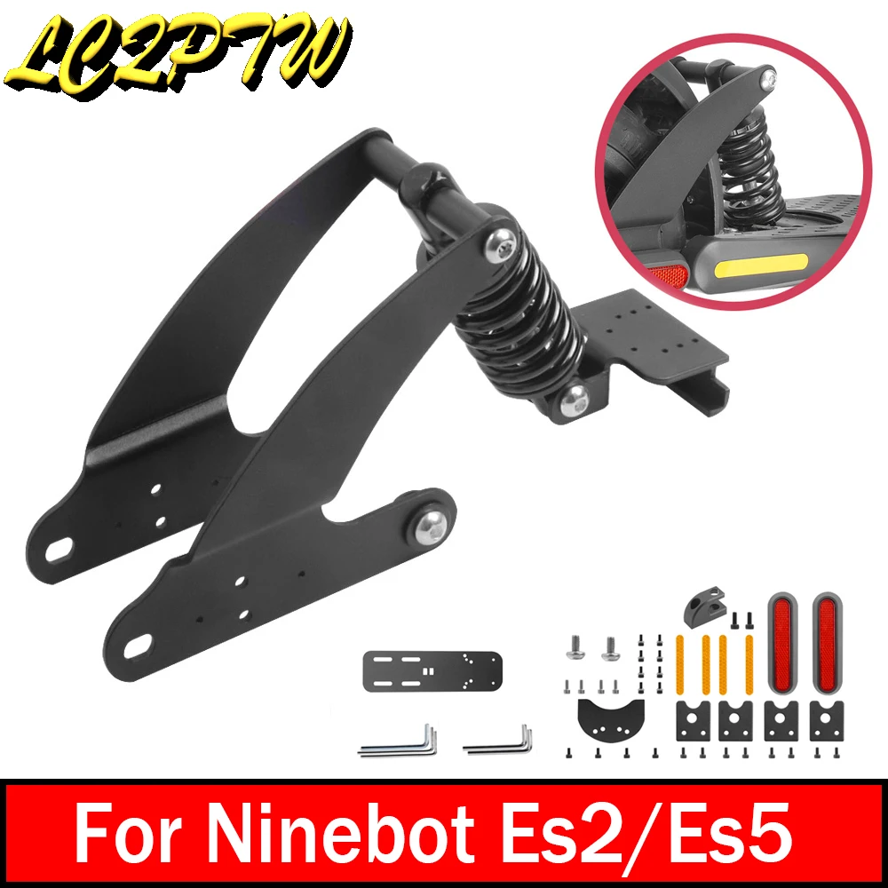 

Modified Rear Shock Absorber Front Suspension Fork Kit for Segway Ninebot Es2/Es5 Electric Scooter High-quality Shock Absorption