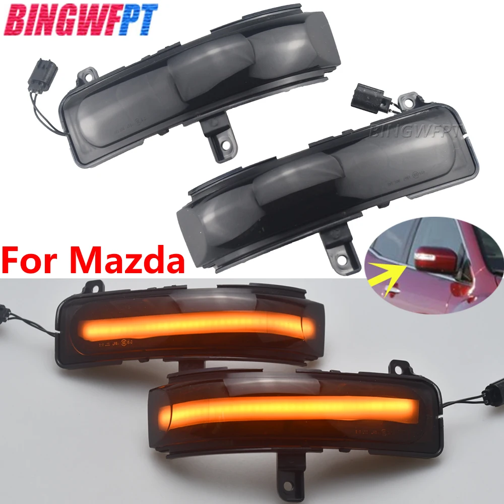 

Новый светодиодный динамический поворотный сигнал, 2 шт., для Mazda CX-7 2008-2011, для Mazda 5 2010-13, для Mazda 8 2011-2015, фсветильник рь со стрелками