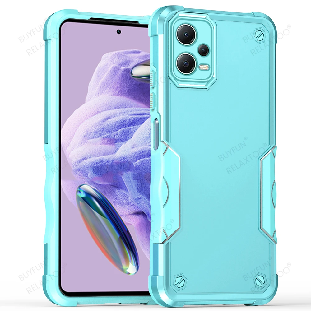 Compatible con Xiaomi Redmi Note 12 Pro Plus 5g Case Ligero Elegante  lustroso a prueba de golpes Protector resistente Tpu Cover