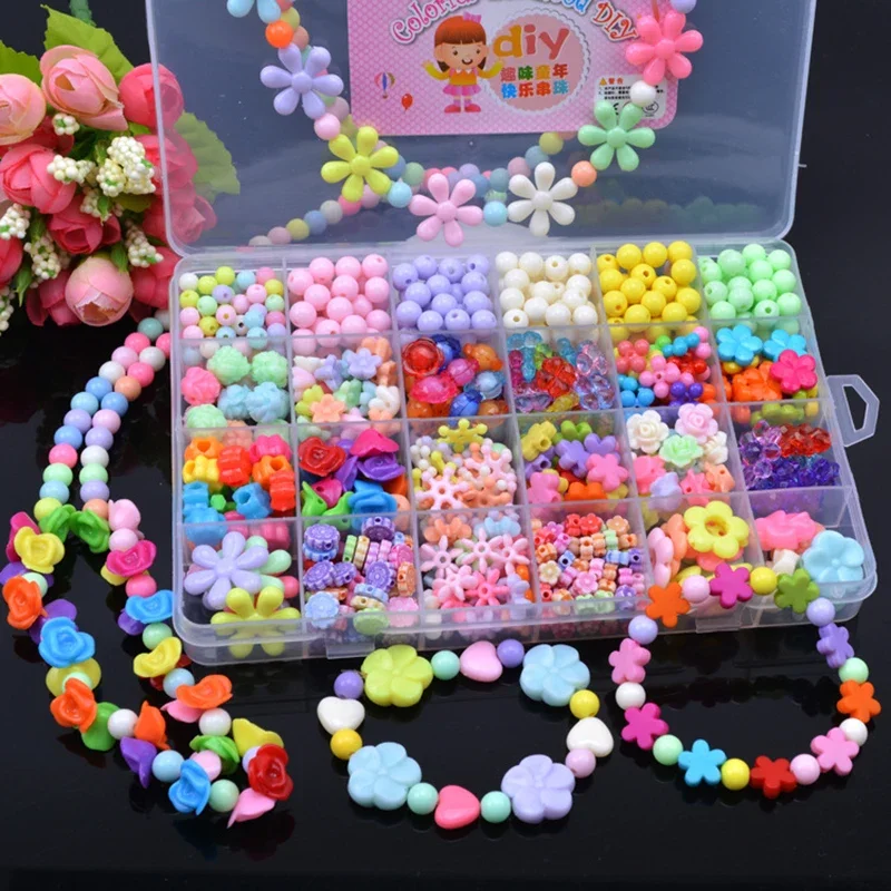 100/500PCS 34 Colors 5mm Aqua Water Beads Spray Perler Magic Beads