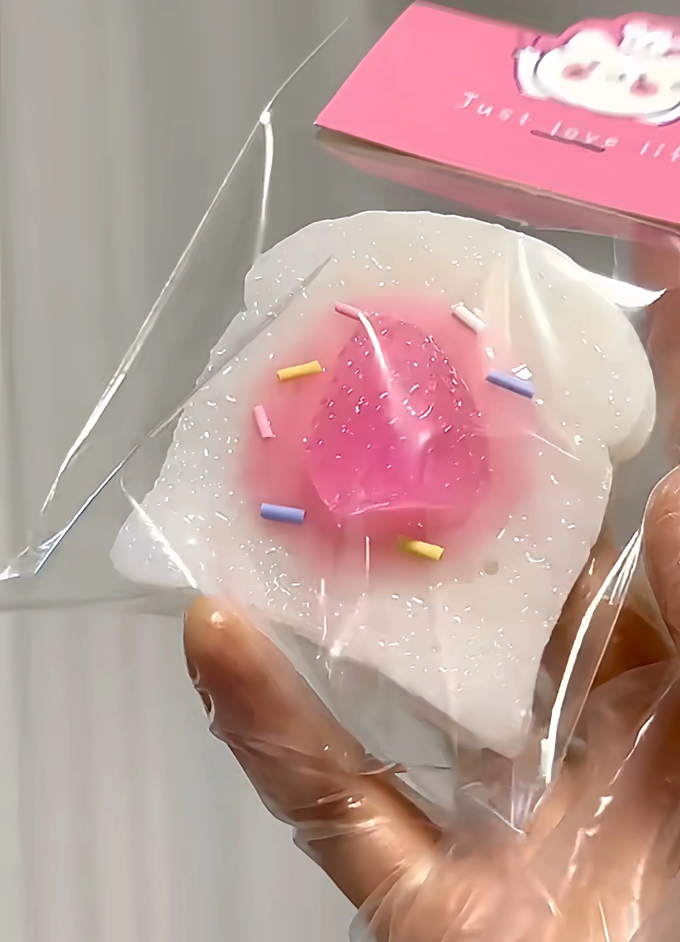 

Squishy Jelly Wax Mochi Toy Strawberry Toast Squishy Jelly Bread Squishy Snack Bread Hand Relax Relieve Keychain