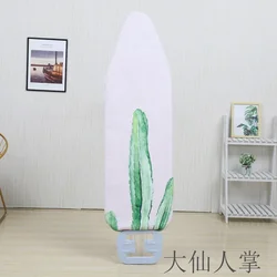 Spring Bird Series Heat - Resistant Nonslip Ironing Board Cover (Big Cactus)