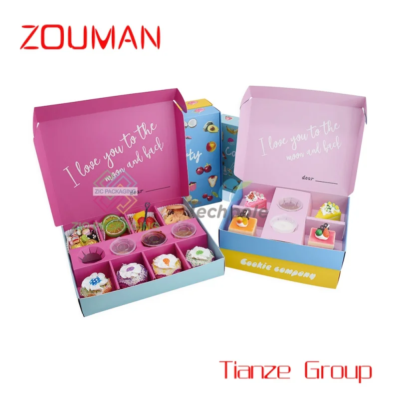 Картонная коробка для печенья