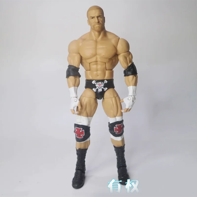 プロレスラー フィギア レア品 欠陥のある 1:12 スケールリングレスラー 7 インチ可動フィギュア