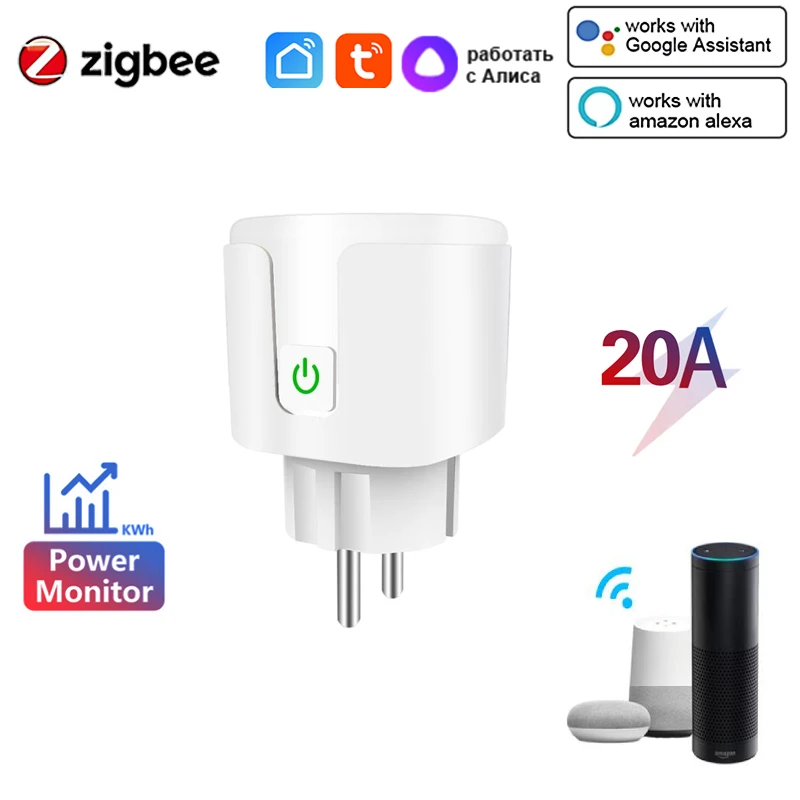 Zigbee,Power Monitor EU,100-240V