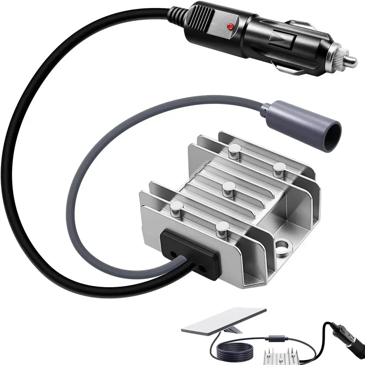 Step-up-stroomkabel, 12 V/24 V naar 30 V, 3,5 A, converter