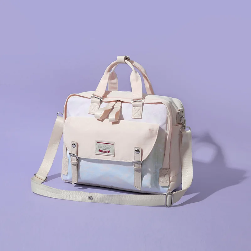 

Computer bag, laptop laptop, laptop bag, 14 inch girls, 15.6 shoulders, cross-body, anti-fall, shockproof, applicable laptop bag