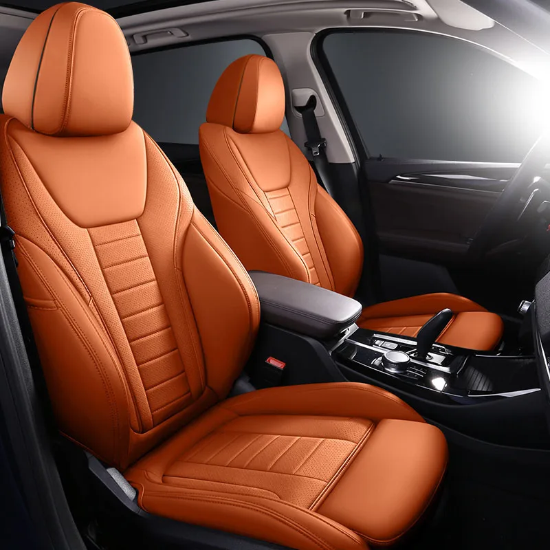 CustomCarSeatCoversleatherForBMWX3G01F97E83F25IX3FullSet