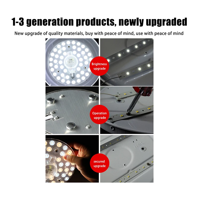 12W 18W 24W 36W LED 링 패널 원형 조명 SMD LED 원형 천장 보드 원형 램프 보드 AC 220V 230V 240V LED 조명