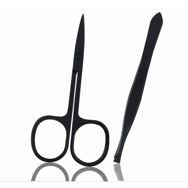 7-18 piece set of black stainless steel nail clippers complete set of nail clippers acne needles foot beauty pliers nail scissors set nail clipper set nail care kit beauty set manicure pedicure kit manicure nail clipper set manicure sets manicure set nail clippers kit nail clipper nail clippers