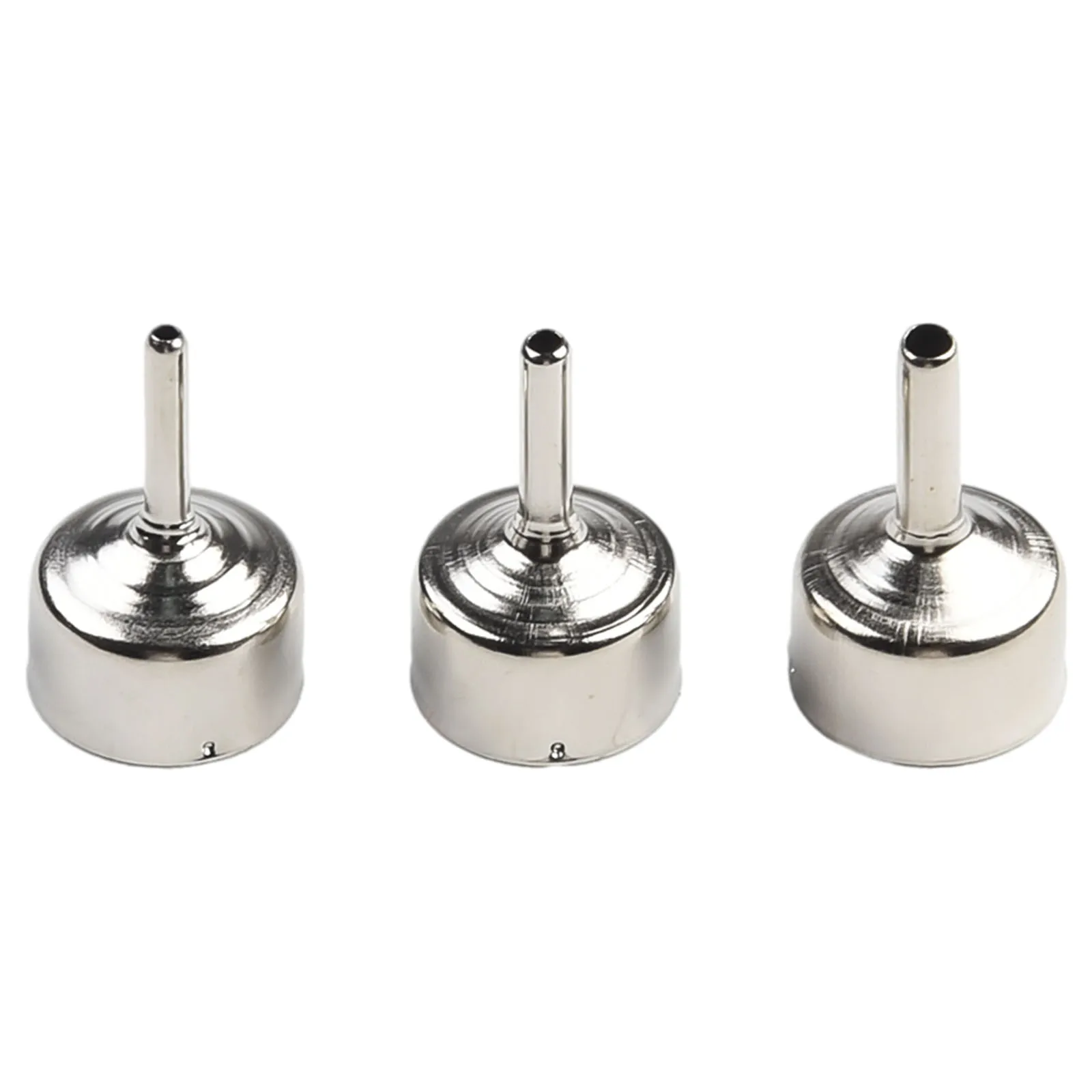 6pcs Hot Air Nozzle Welding Nozzle Heat Resistant Stainless Steel Desoldering Station Smd Soldering Heat Nozzles Soldering Tools