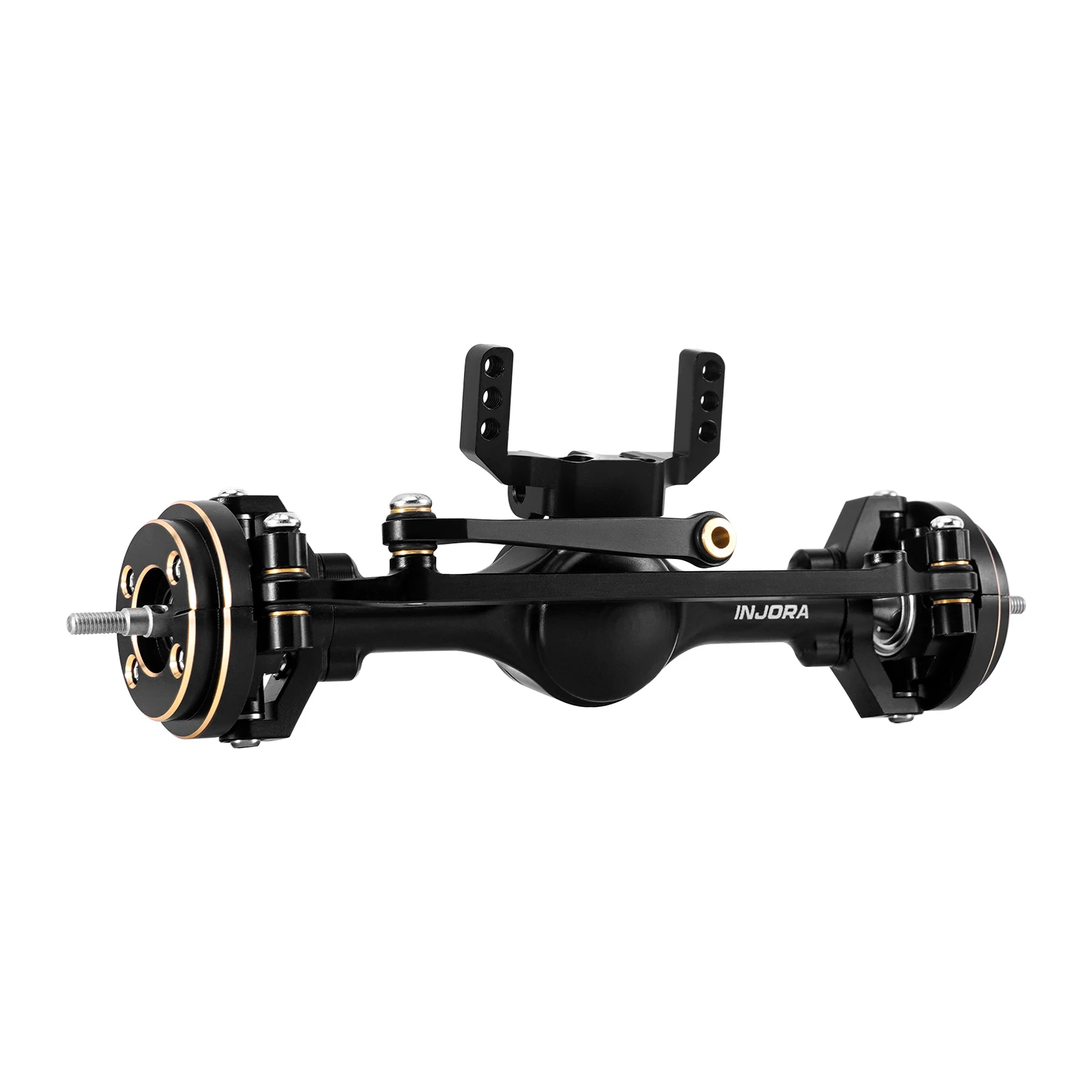 INJORA +4mm Planet Axles with Brass Steering Knuckles for 1/18 TRX4M 