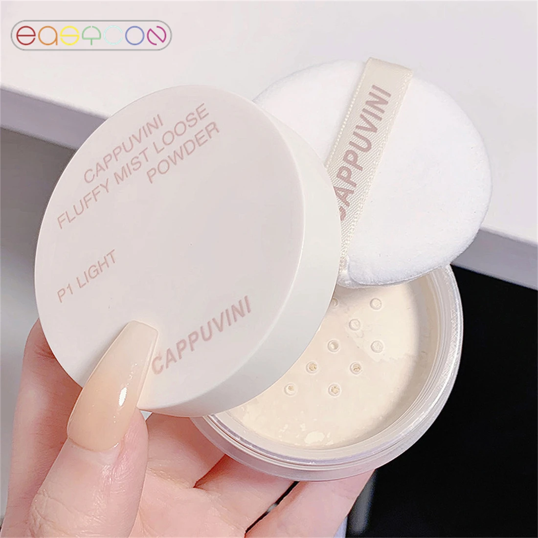 Banana Powder Smooth Loose Oil Control Face Powder Makeup Concealer Highlighter Mineral Makeup Loose powder brush
