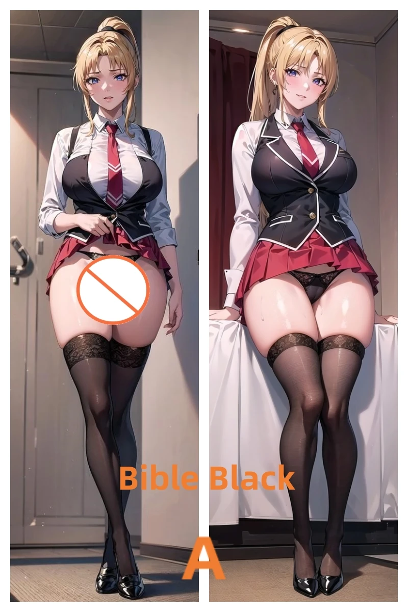 

Dakimakura Anime Pillow Case Bible Black Double-sided Print Of Life-size Body Pillowcase Gifts Can be Customized