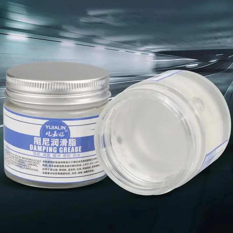 Damping Grease High Viscosity Lubricating Grease Rubber Car Door Noise Elimination Anti-Rust Lubricating For Rubber